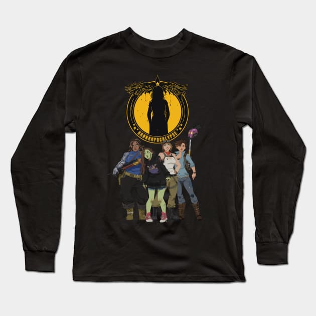 Heroes of the Wild Wasteland Long Sleeve T-Shirt by Red Fathom